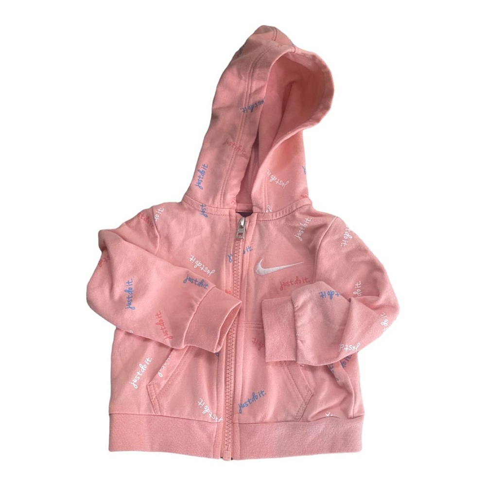 ✔️- Nike Just Do It all over hoodie. Pink
